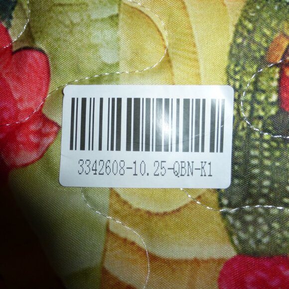 Vantique Flowering Cactus King Quilt Bedspread & Shams Southwest Desert 104x 94 - Picture 4 of 5